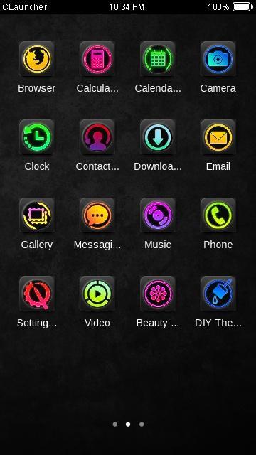 Dark Texture Theme