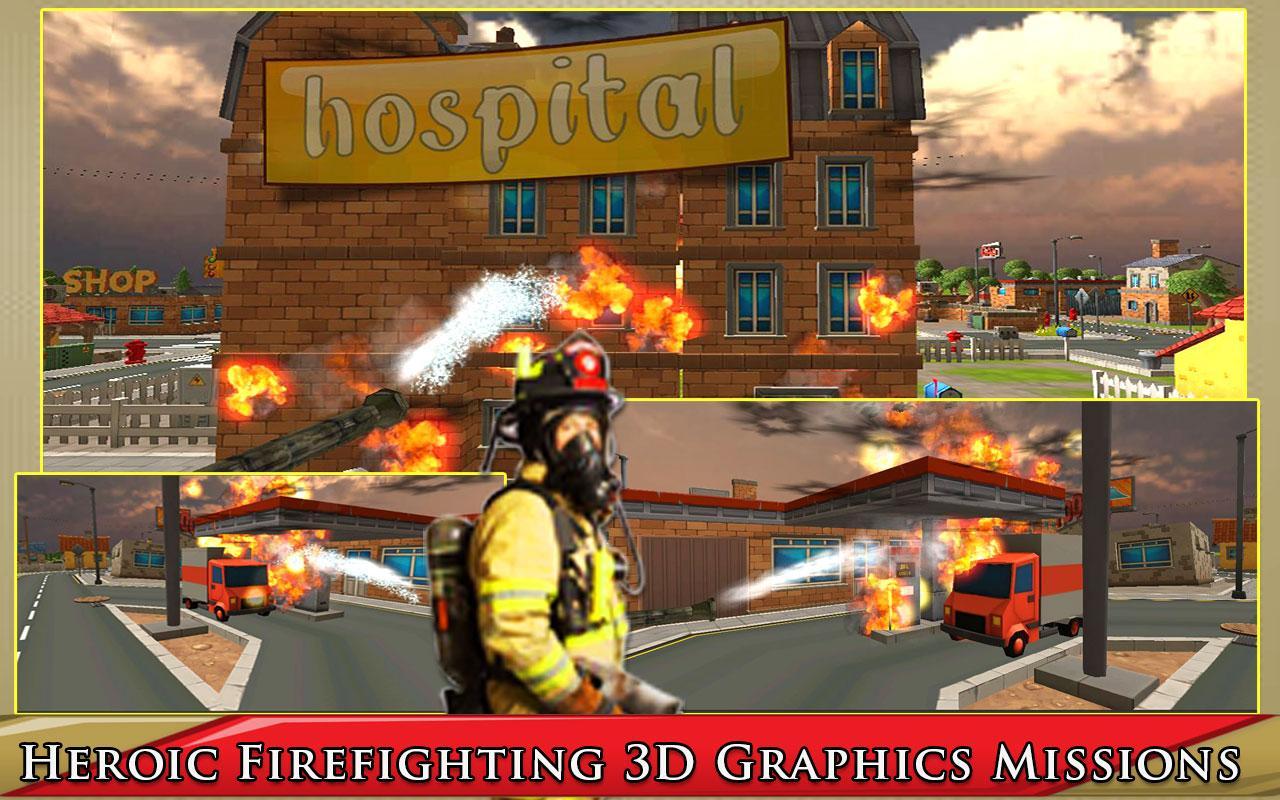 Emergency Alert Fire Truck