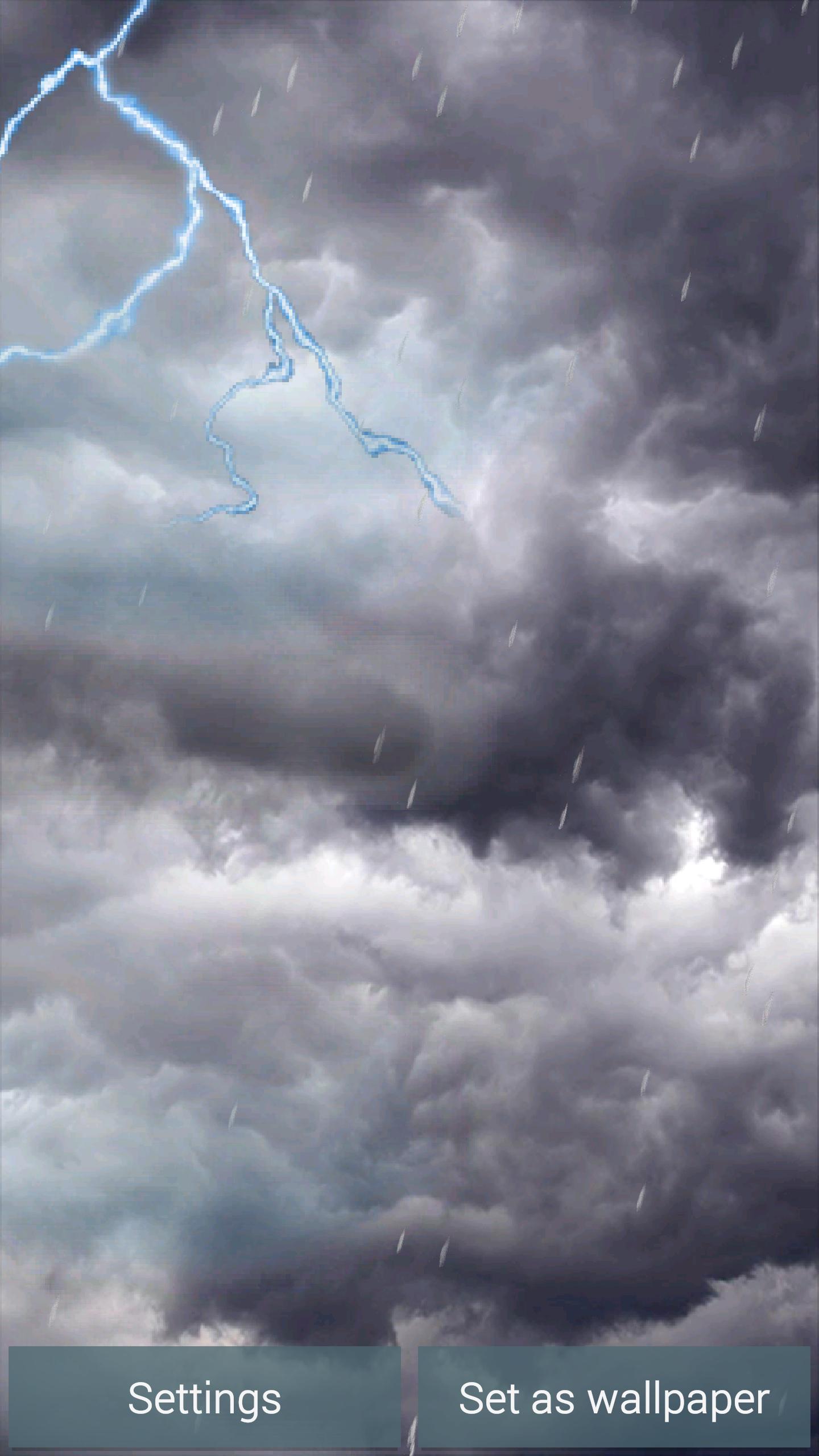 Lightning Storm and Rain LWP