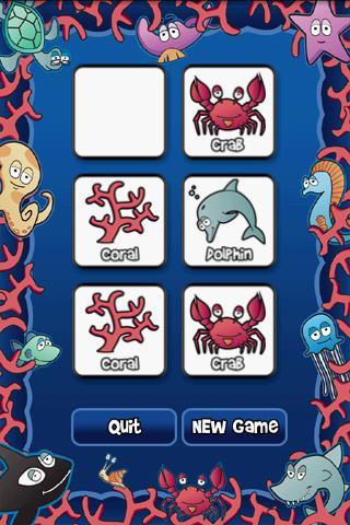 Underwater Memory Match Free