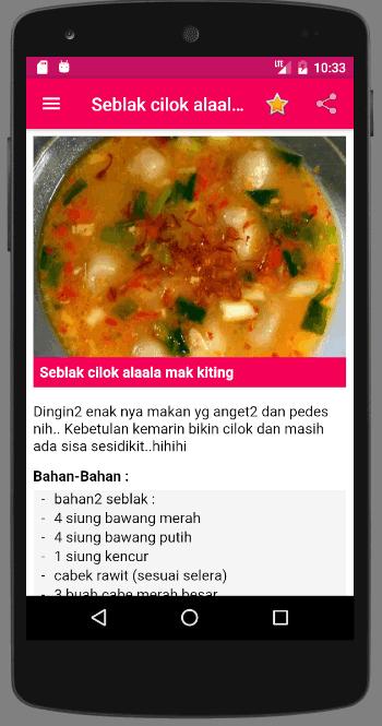 Resep Cilok