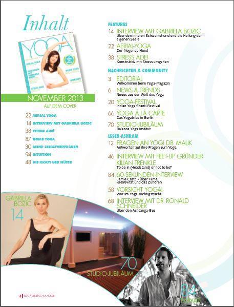 Yoga Deutschland Magazin