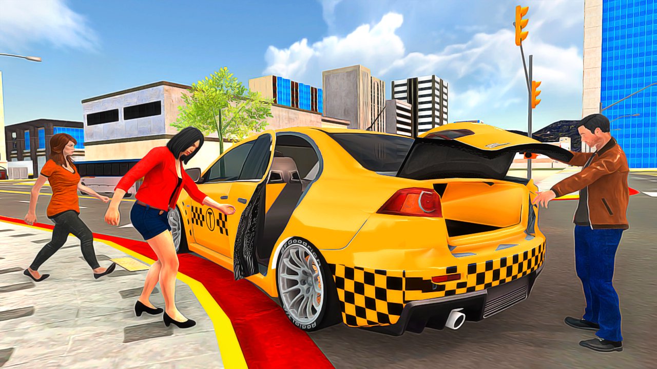 City Taxi Driving Simulator: Taxi Games