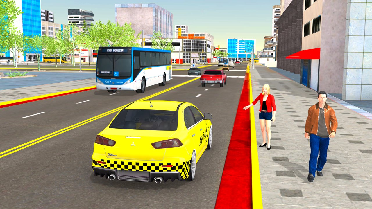 City Taxi Driving Simulator: Taxi Games