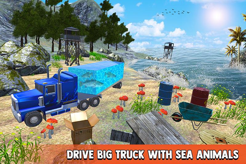 Animal Transport Truck