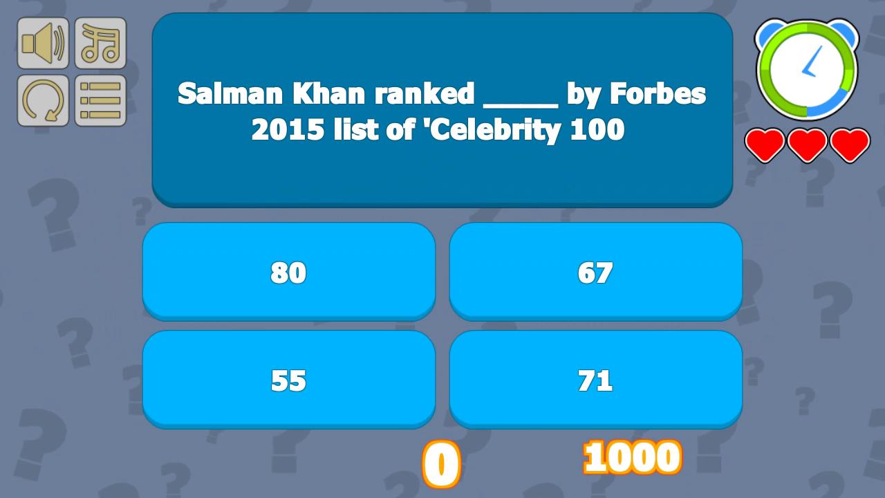 Salman Khan Quiz