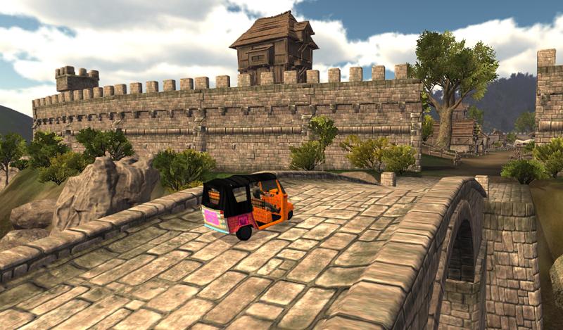 Pakistani Rickshaw Tour 3D