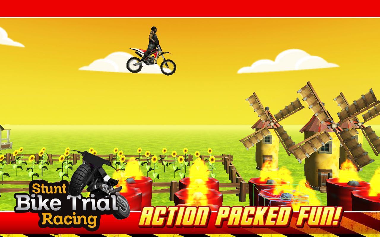 Stunt Bike Trial Racing