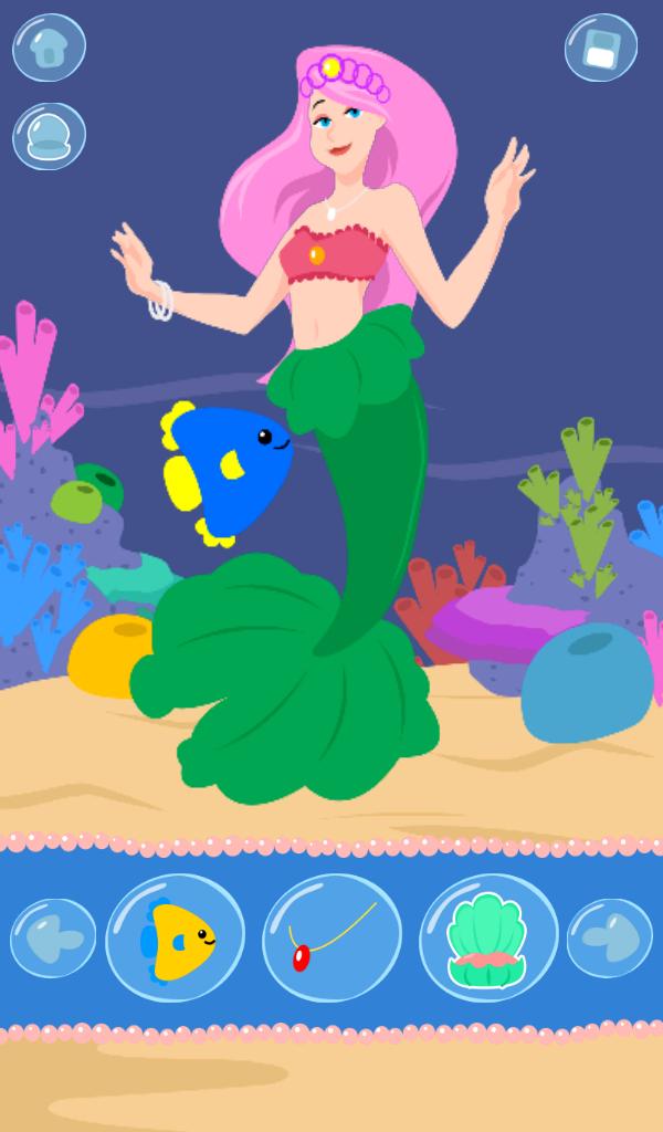 Mermaids Dress up Games