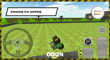 3D Tractor Car Parking