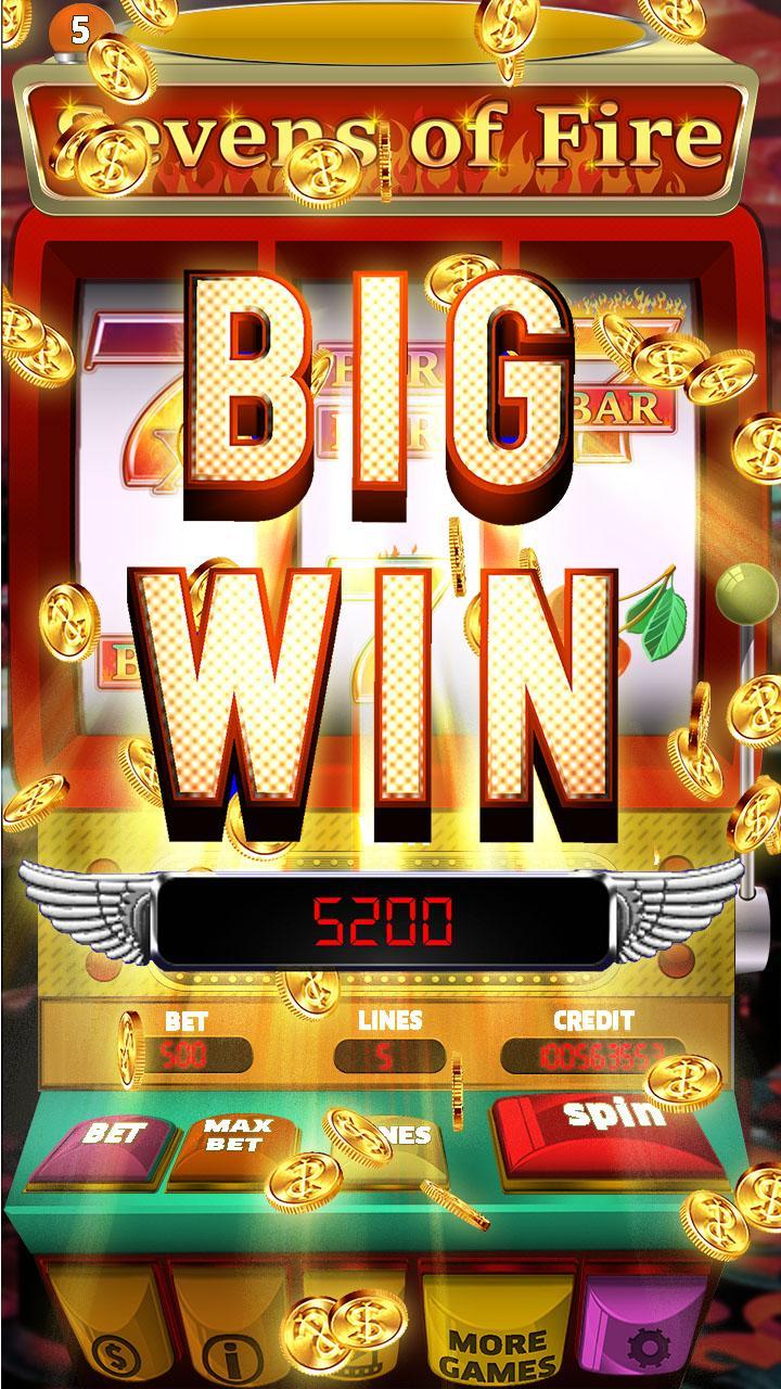 Sevens of Fire Slot Machine