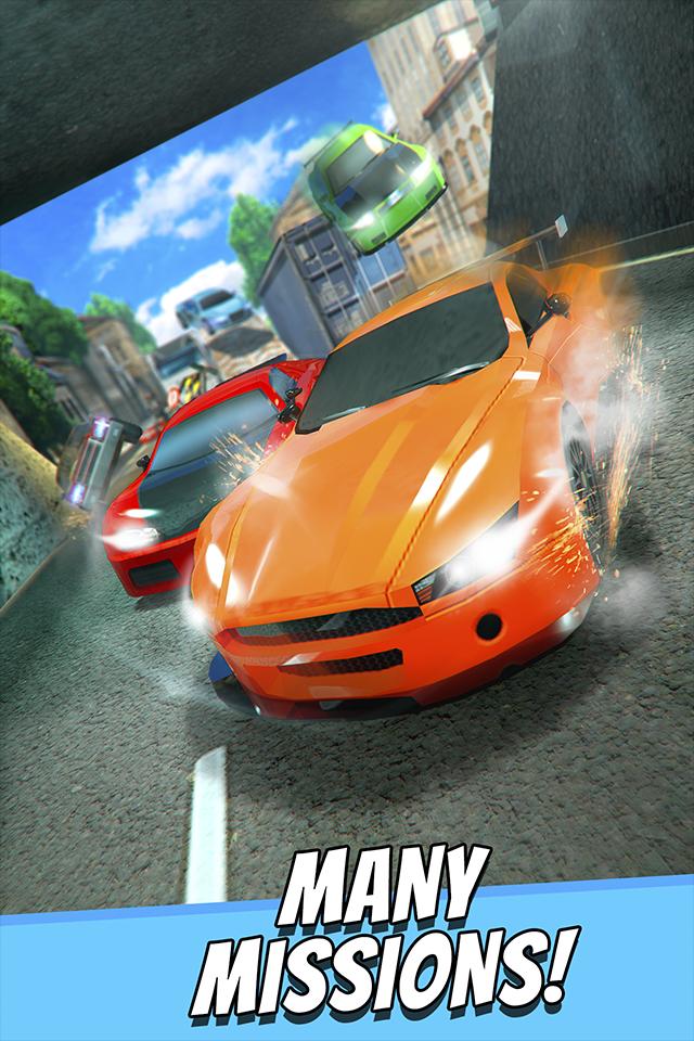 X Racing Cars Road Runner Game