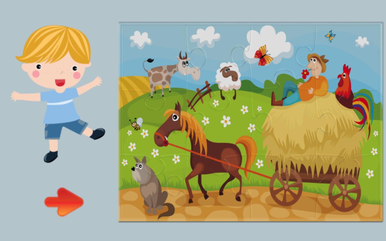 Cute Puzzle for Toddlers