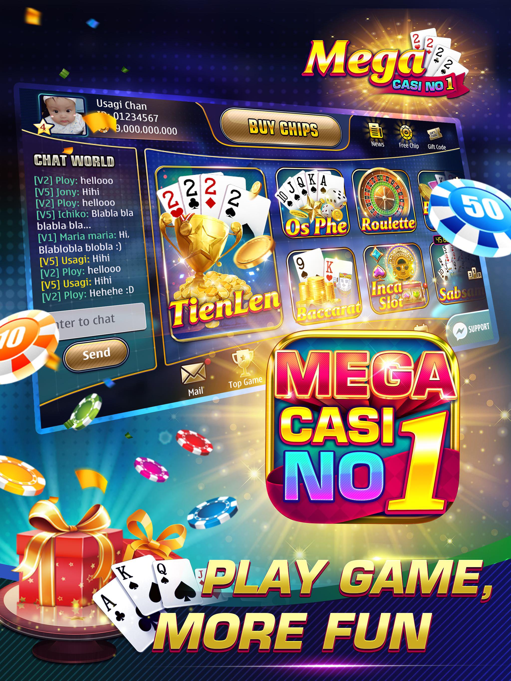 Mega CASI NO1 - The Best Khmer Card Game