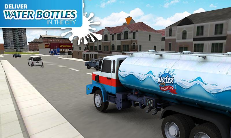 City Farm Water Truck Sim 3D