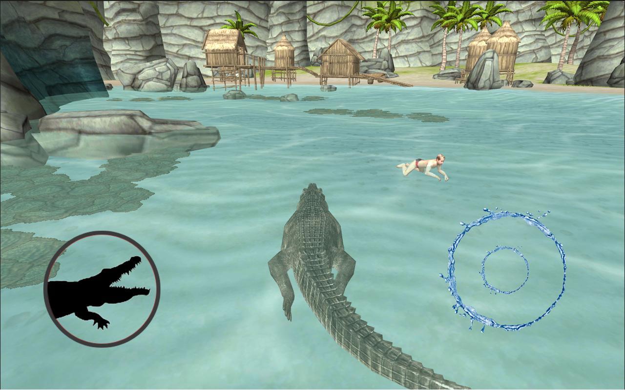 Crocodile Simulator Beach Hunt