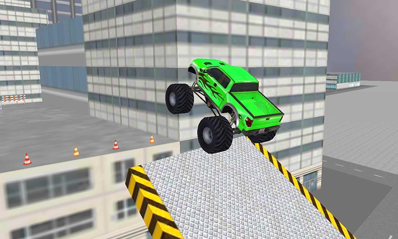 4x4 Monster Truck Roof Stunts