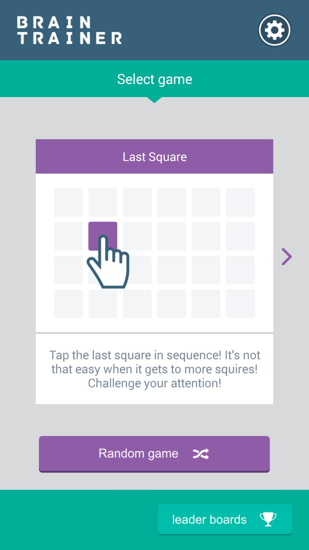 Personal Brain Trainer