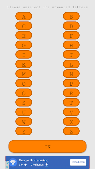 TRUTH OR DARE - LETTERS