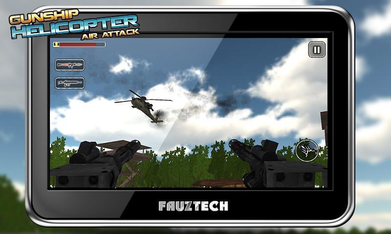 Gunship Helicopter Air Attack