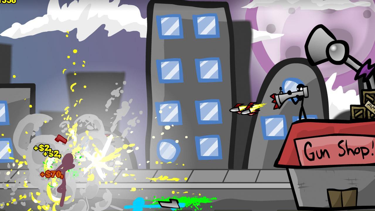 Stickman Shooting Zombies