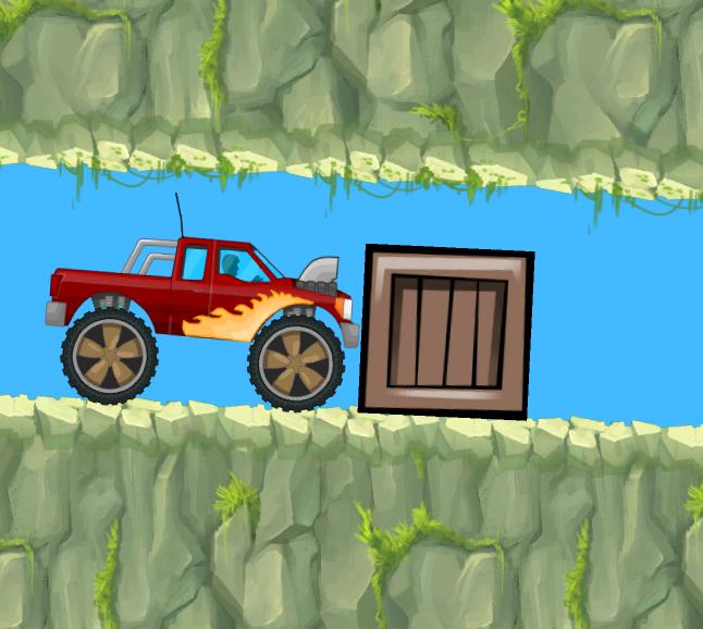 Car Jump Hill Platform