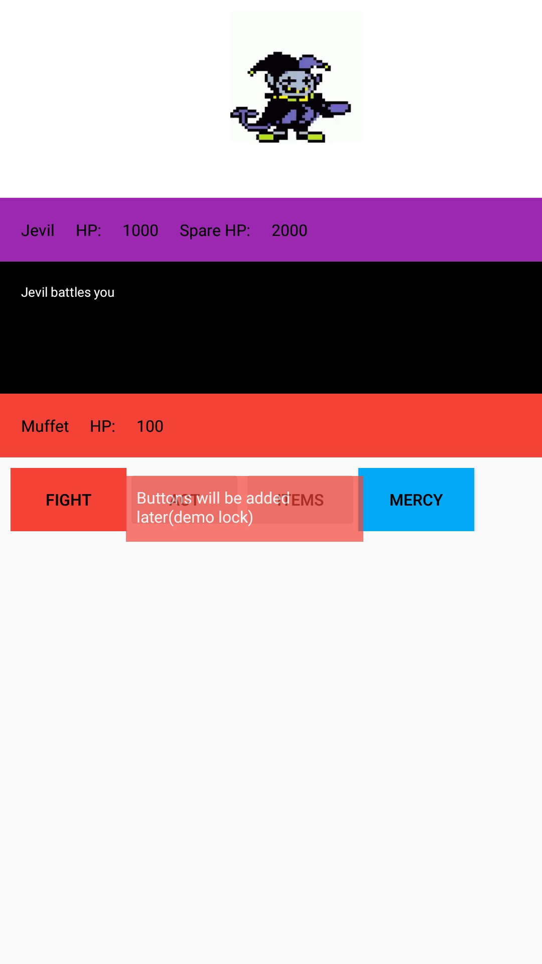 Deltarune and Undertale rpg remake