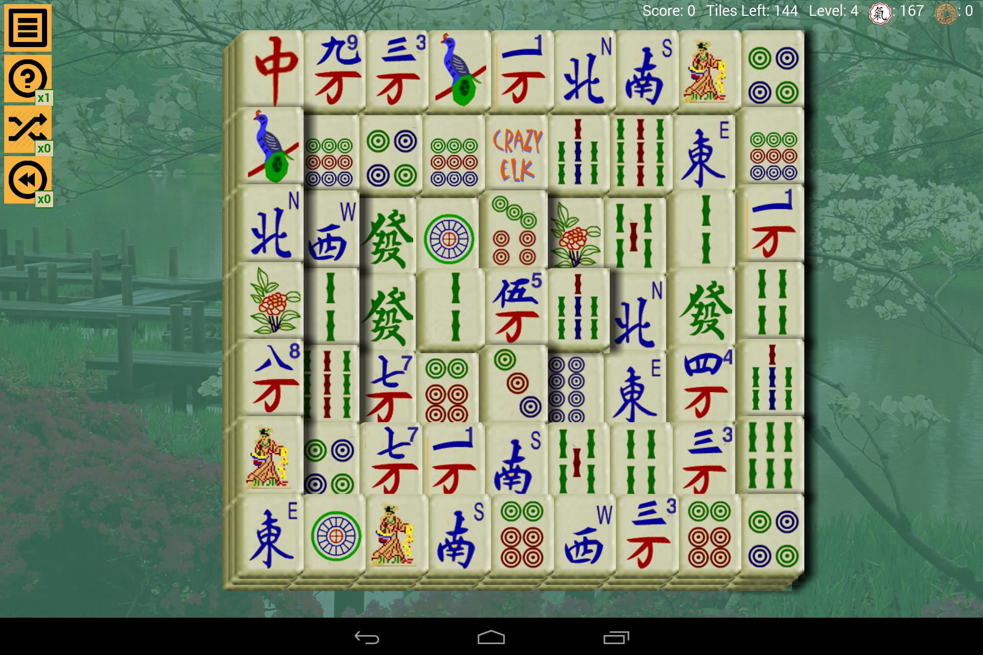 Mahjong Solitaire Crazy Elk