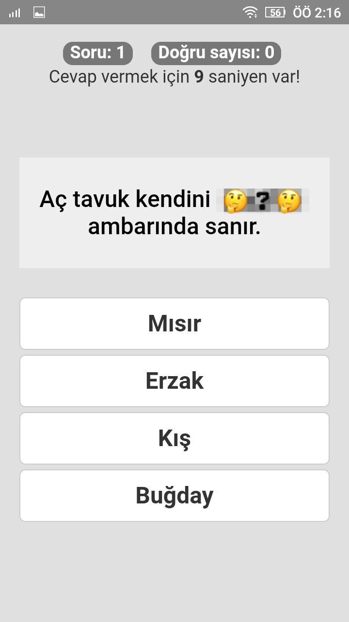 GB Hediyeli Kelime Oyunu