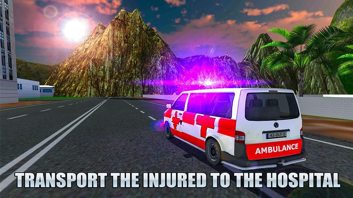 Airplane Crash-Ambulance Sim