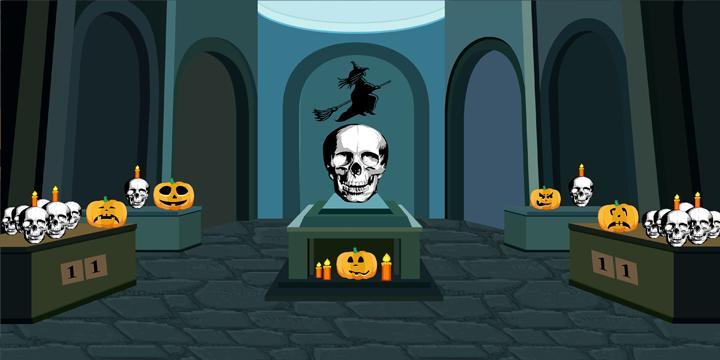 Halloween Skull Room Escape