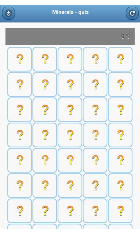 Minerals - quiz