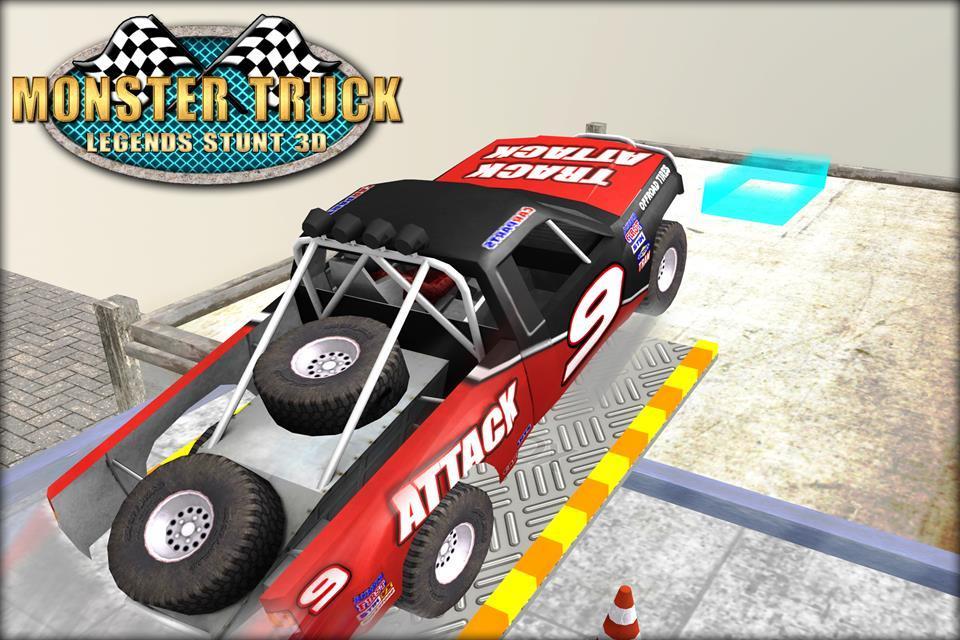 Monster Truck Legend Stunts 3D