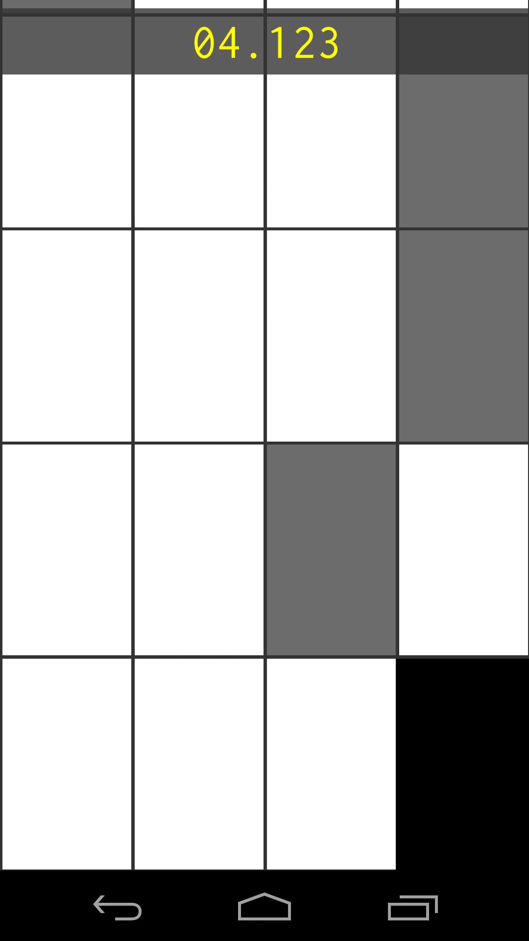 Be careful - Don't step white