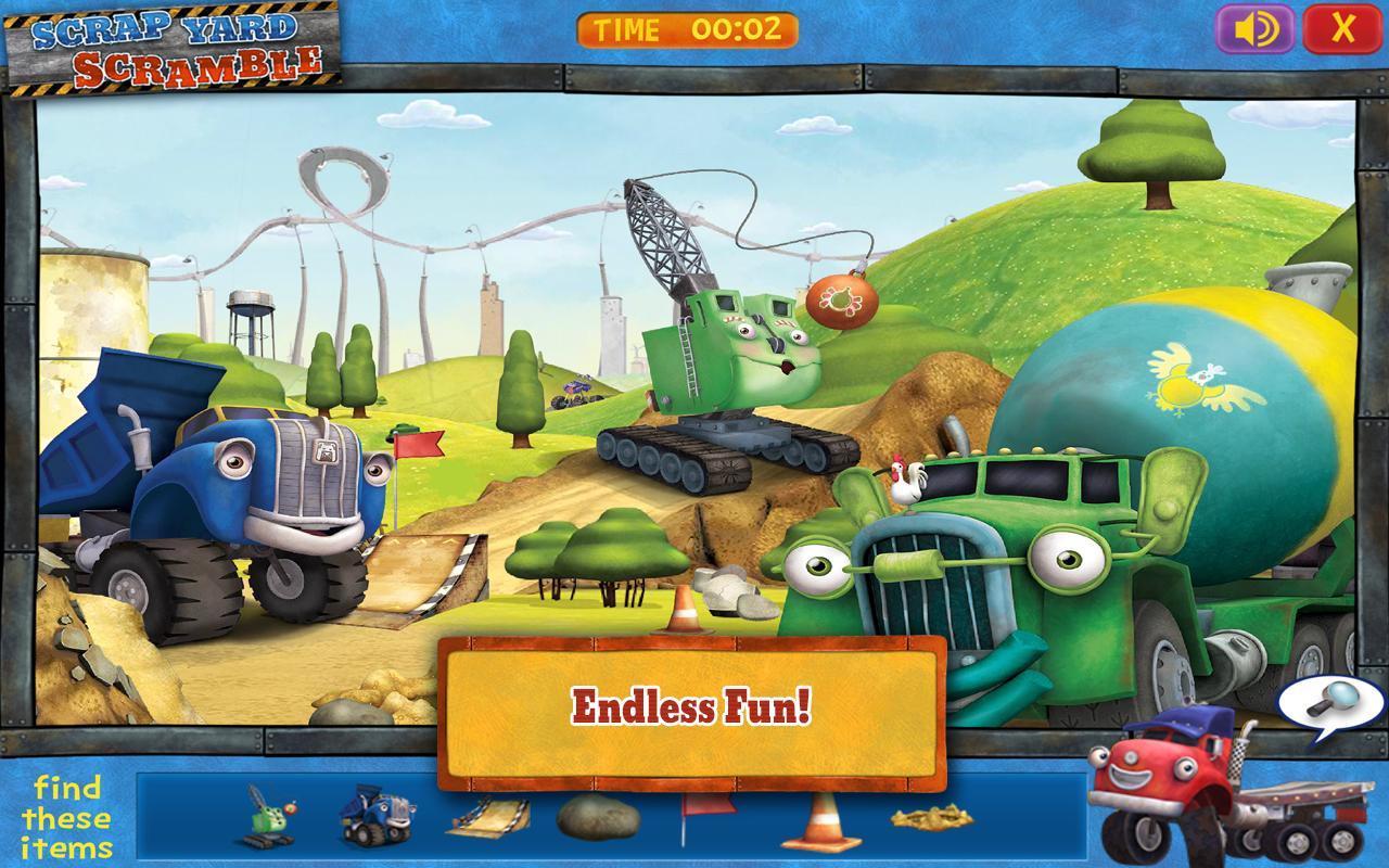 Trucktown: Scrap Yard Scramble