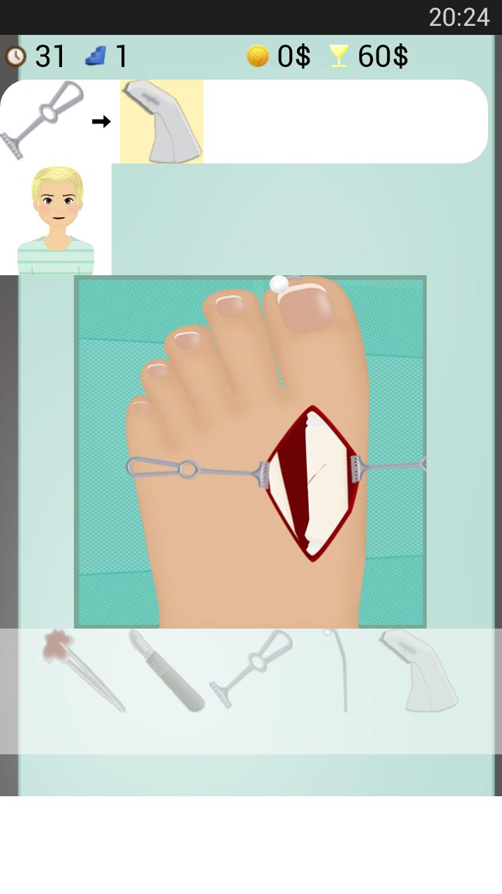 Foot Surgery Game