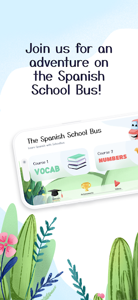 Spanish School Bus for Kids