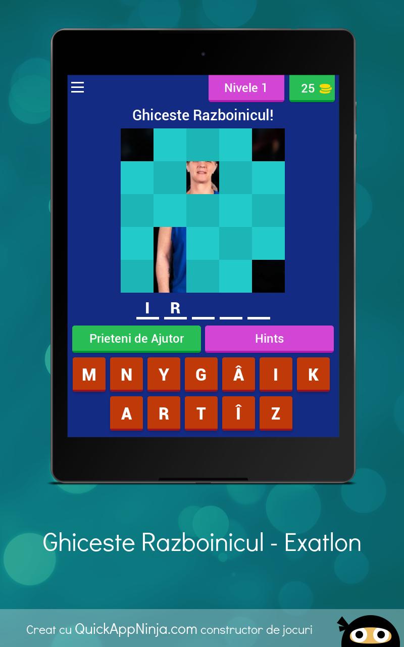 Ghiceste Razboinicul - Exatlon Romania