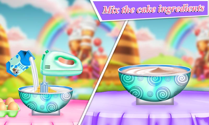 DIY Princess Castle Cake Maker - Kids Cooking Game