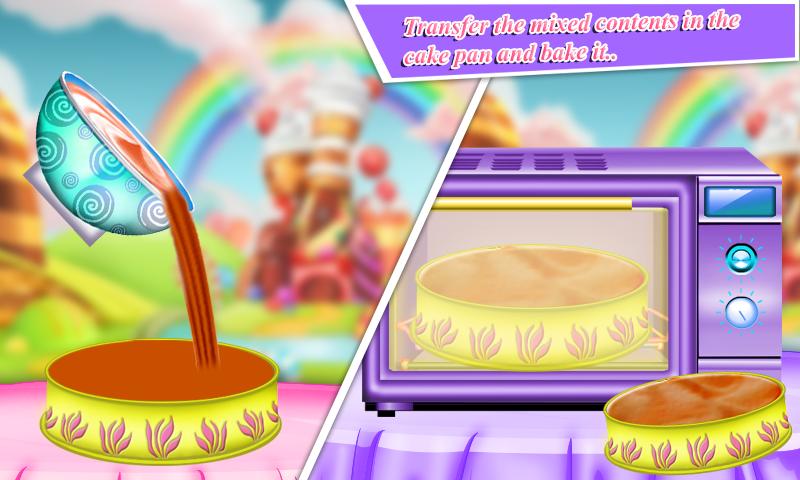 DIY Princess Castle Cake Maker - Kids Cooking Game