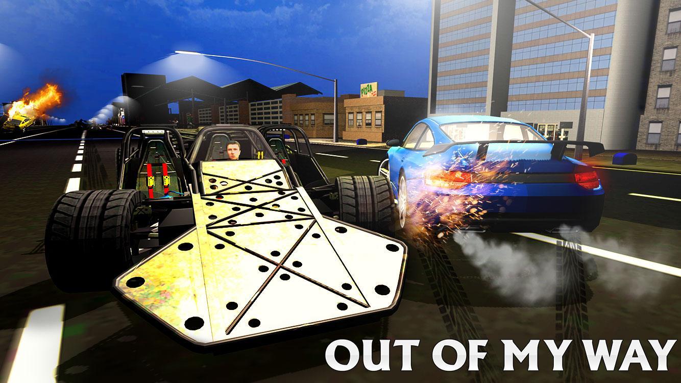 Endless Demolition Ramp Car