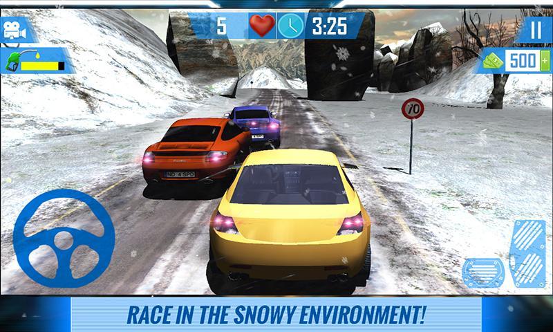 Winter Traffic Snow Driving