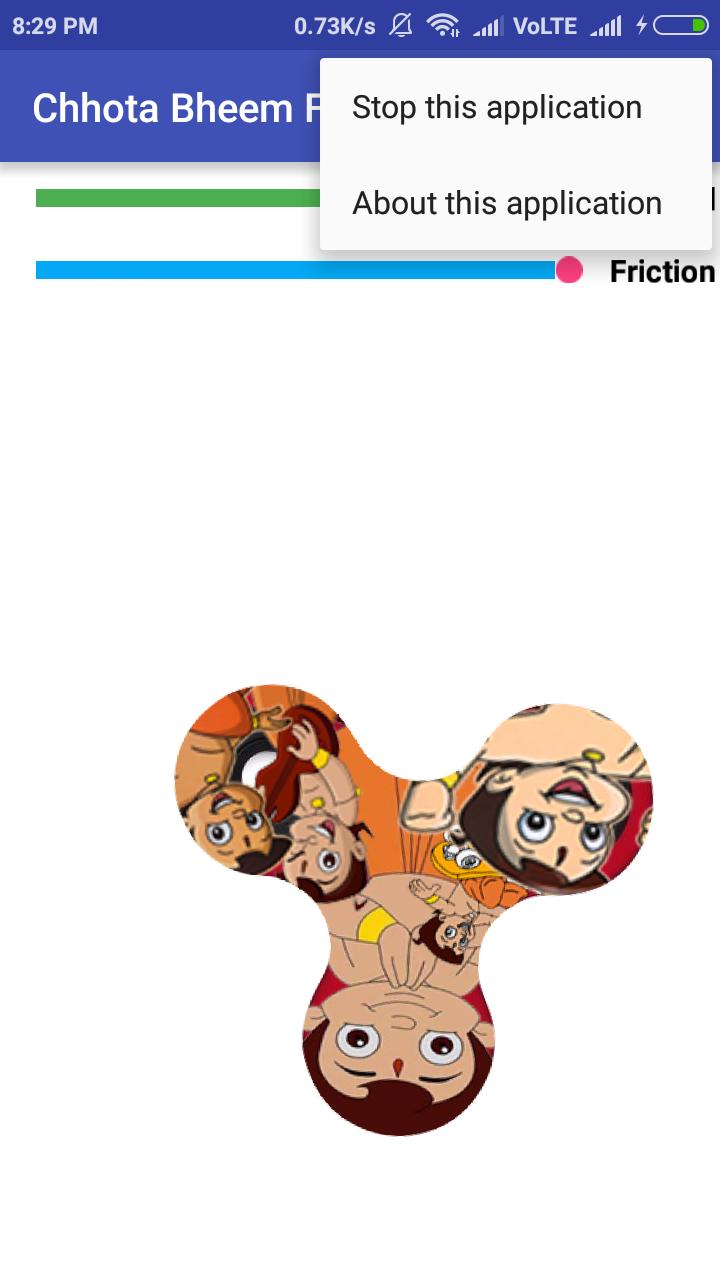 Chhota Bheem Fidget Spinner