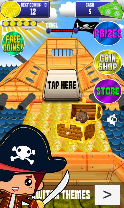 Coin Dozer Pirates Casino 2016