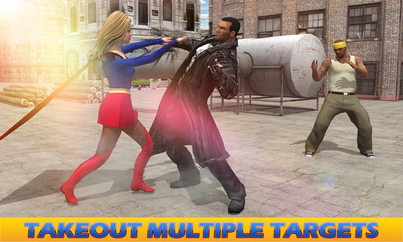 Super Girl Superhero