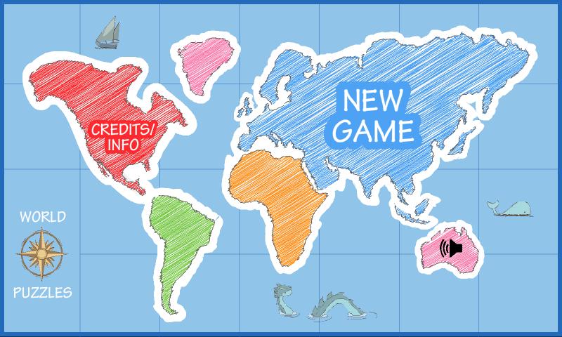 World Map Puzzle