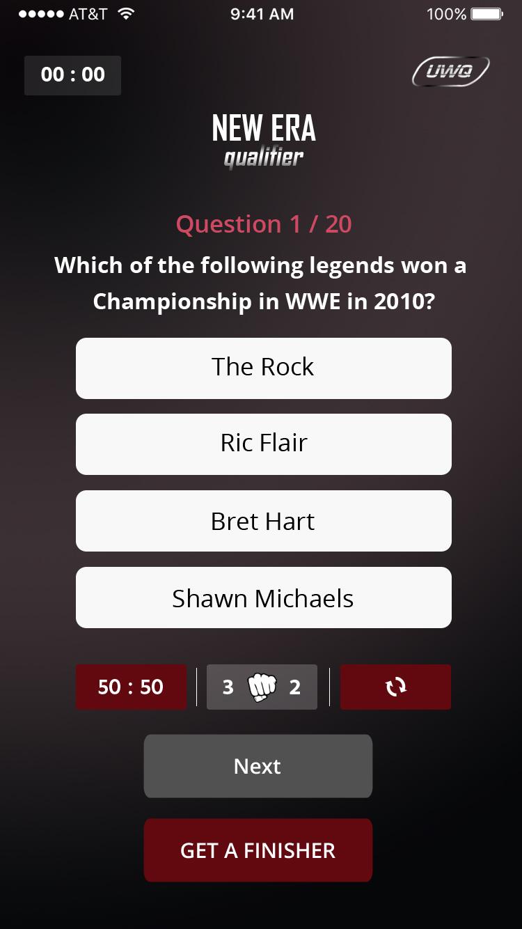 Ultimate Wrestling Quiz