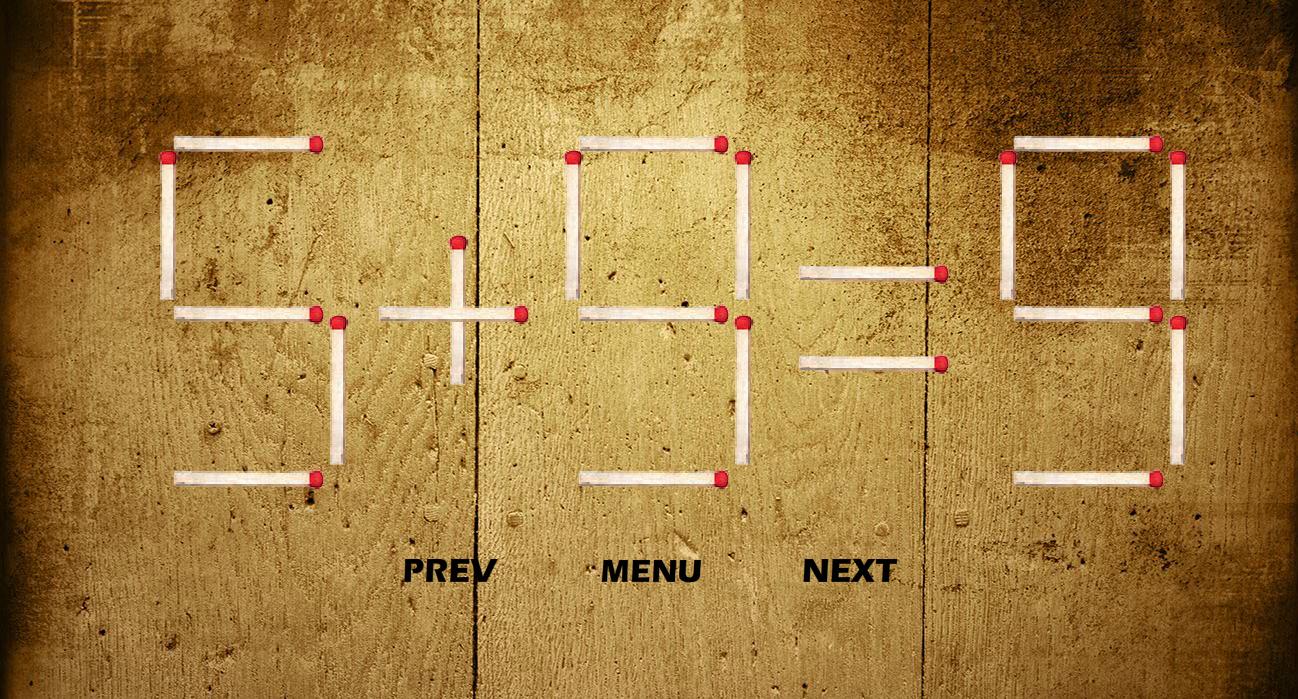 Mathematical Matchstick Puzzle