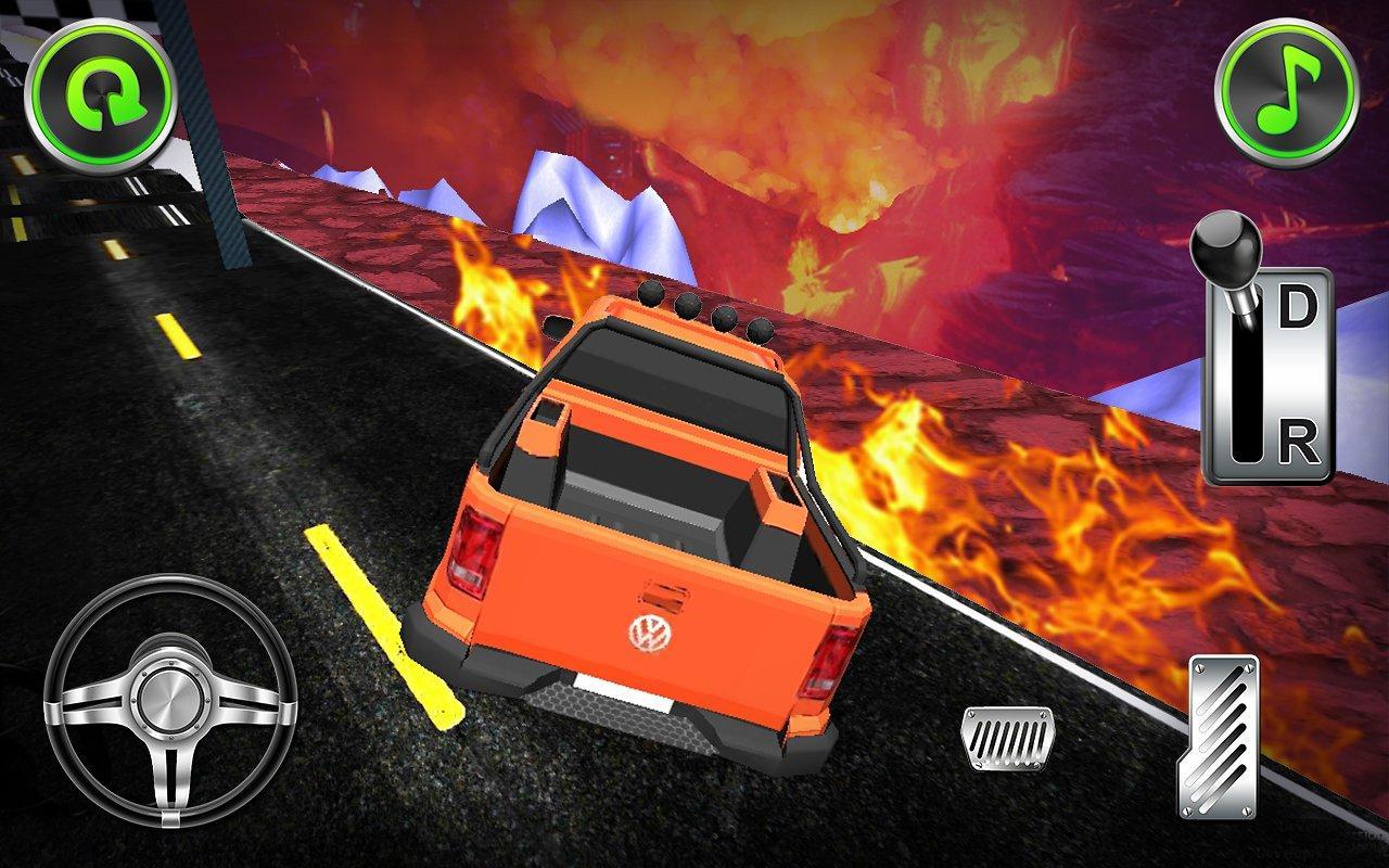 Crazy Hill Climb Race