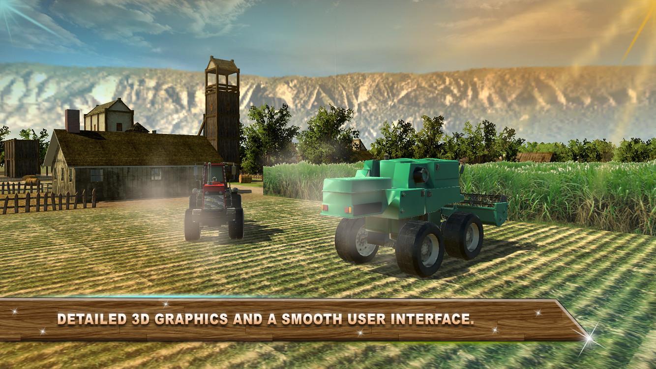 Tractor Driver Harvesting Simulator Game